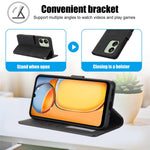 For Xiaomi Redmi 13C 4G / 5G / 13R 5G / Poco M6 5G / Poco C65 4G Phone Cases Shockproof Leather Flip Cover