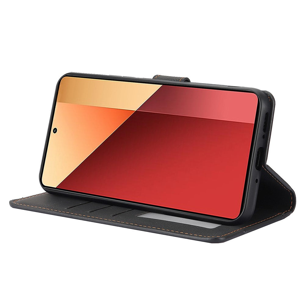 For Xiaomi Redmi Note 13 4G Wallet Cases Anti-Drop Leather Phone Cover