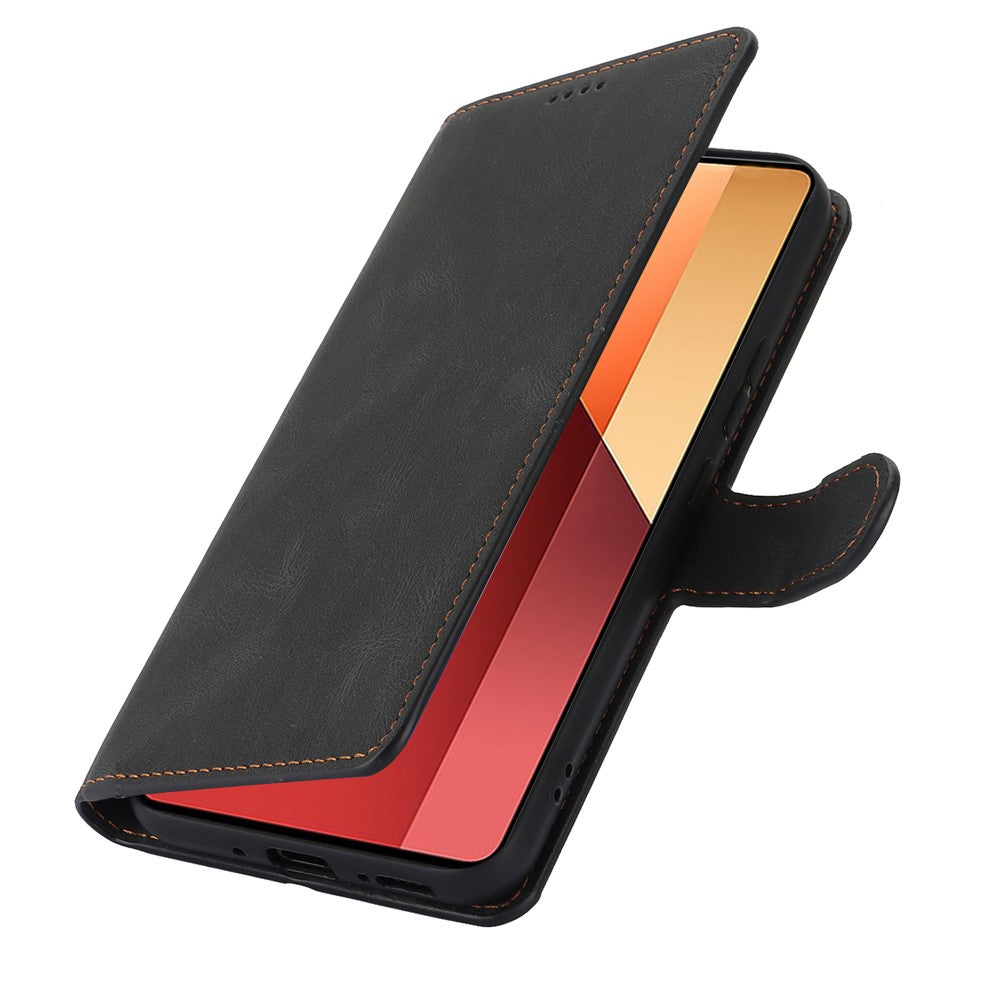 For Xiaomi Redmi Note 13 4G Wallet Cases Anti-Drop Leather Phone Cover