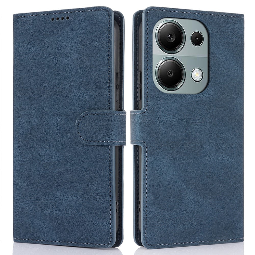 For Xiaomi Redmi Note 13 4G Wallet Cases Anti-Drop Leather Phone Cover