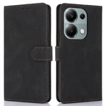 For Xiaomi Redmi Note 13 Pro 4G / Poco M6 Pro 4G Case Magnetic Clasp Card Holder Stand Phone Shell