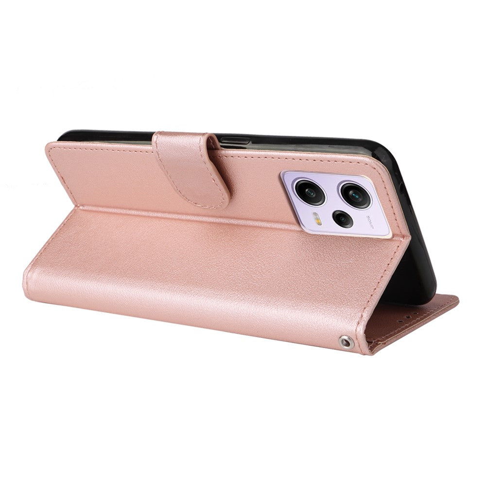 For Xiaomi Redmi Note 12 Pro 5G / Redmi Note 12 Pro Speed 5G / Poco X5 Pro 5G Wallet Case Leather Scratch-proof Stand Cover