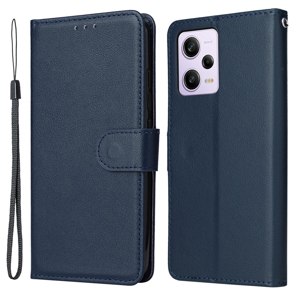 Xiaomi Redmi Note 12 Pro 5G / Redmi Note 12 Pro Speed 5G / Poco X5 Pro 5G Plånboksfodral Läder Reptåligt Stativfodral