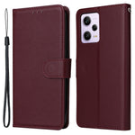 For Xiaomi Redmi Note 12 Pro 5G / Redmi Note 12 Pro Speed 5G / Poco X5 Pro 5G Wallet Case Leather Scratch-proof Stand Cover