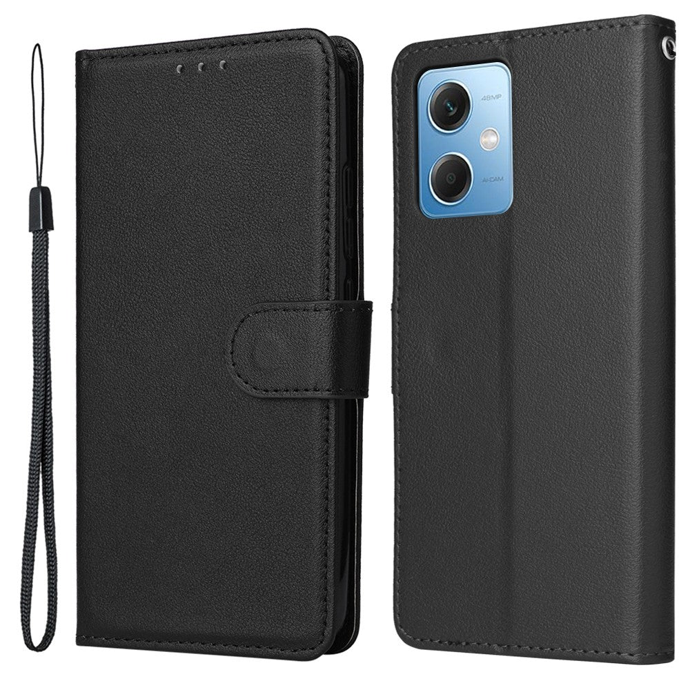 For Xiaomi Redmi Note 12 5G (Global) (India) (China) / Poco X5 5G Phone Case PU Leather Wallet Stand Cover