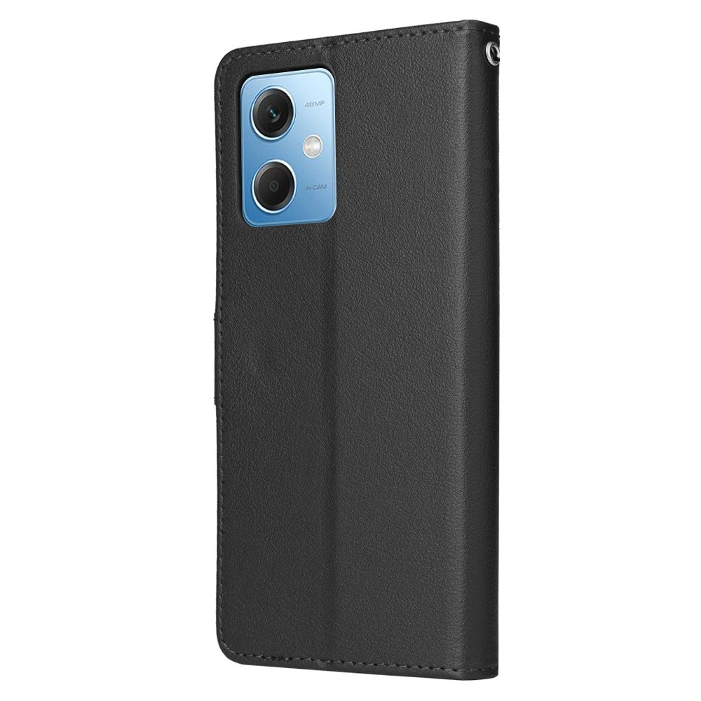 For Xiaomi Redmi Note 12 5G (Global) (India) (China) / Poco X5 5G Phone Case PU Leather Wallet Stand Cover