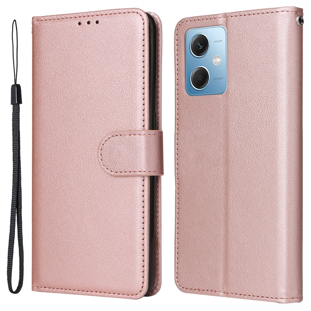 For Xiaomi Redmi Note 12 5G (Global) (India) (China) / Poco X5 5G Phone Case PU Leather Wallet Stand Cover