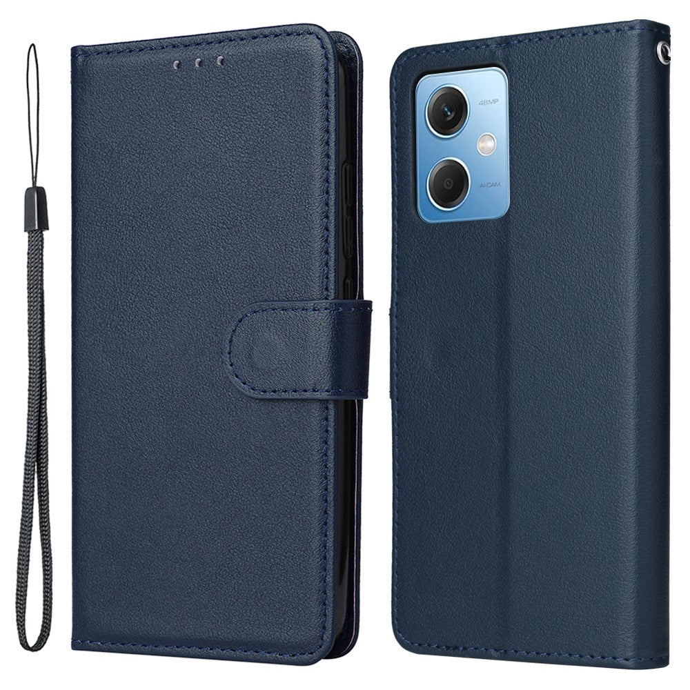 For Xiaomi Redmi Note 12 5G (Global) (India) (China) / Poco X5 5G Phone Case PU Leather Wallet Stand Cover