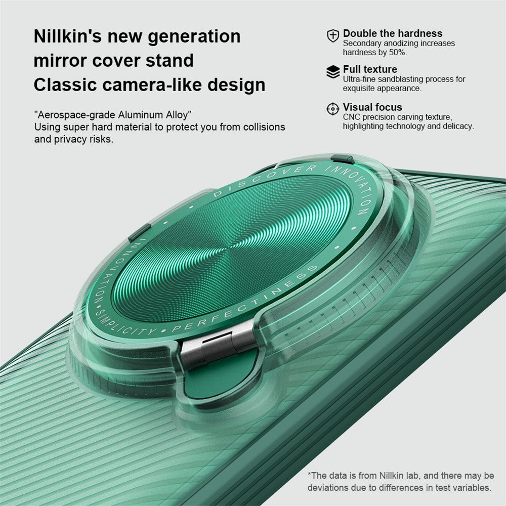NILLKIN Camshield Prop Series (Clear Version) for Xiaomi 14 Ultra Case PC+TPU+Metal Phone Cover