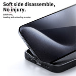 For iPhone 12 / 12 Pro Case Kickstand Protective Cover Carbon Fiber Texture Compatible with MagSafe