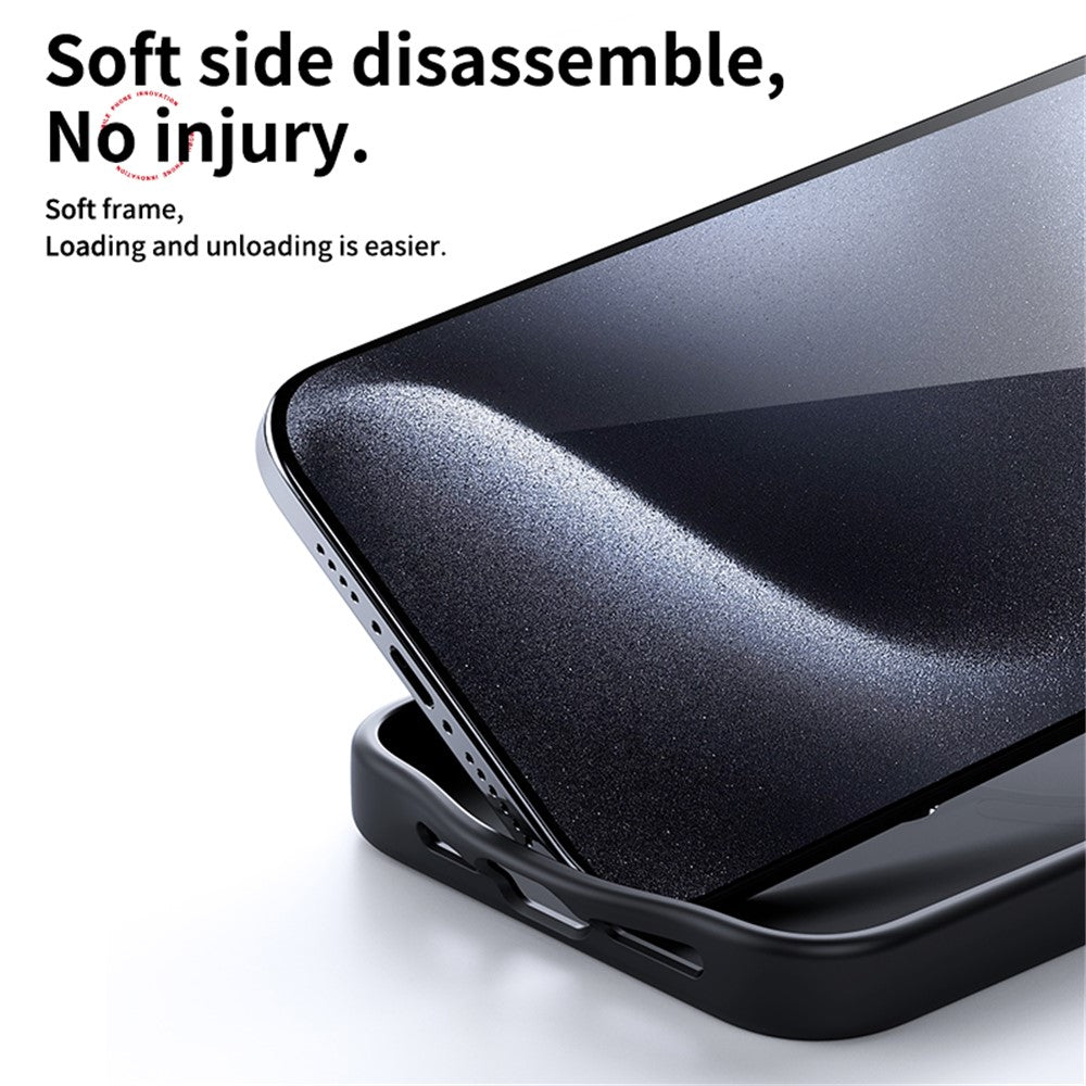 For iPhone 12 / 12 Pro Case Kickstand Protective Cover Carbon Fiber Texture Compatible with MagSafe