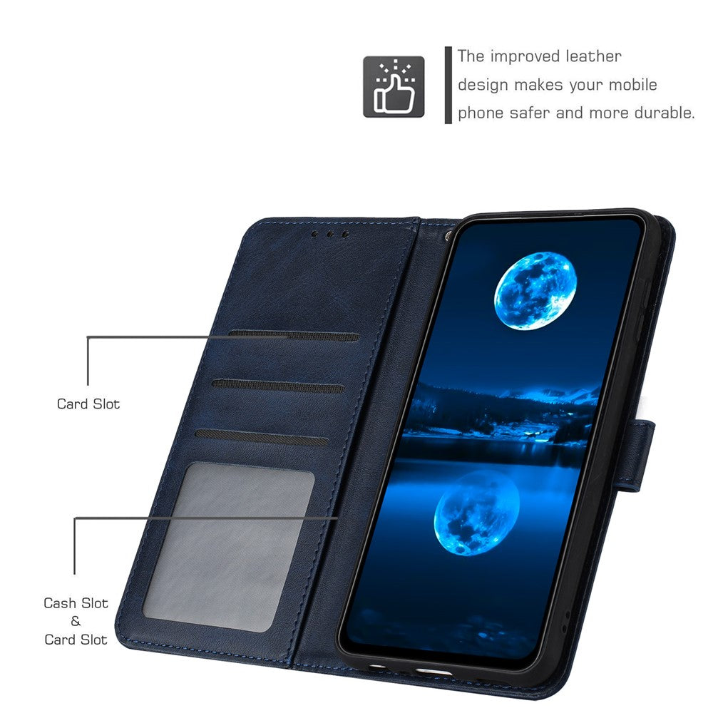 For Samsung Galaxy S20 FE / S20 FE 5G / S20 FE 2022 / S20 Lite Calf Texture Phone Stand Cover Mobile Accessories