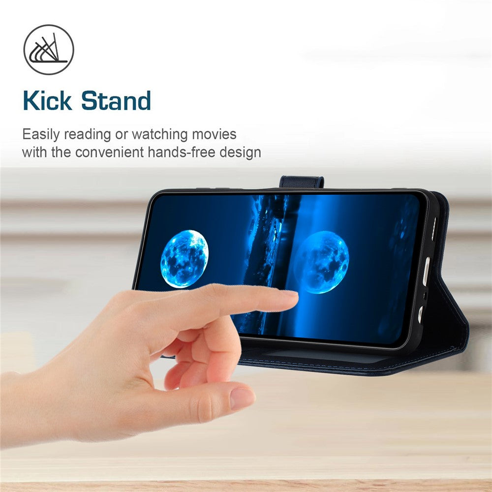 For Samsung Galaxy S20 FE / S20 FE 5G / S20 FE 2022 / S20 Lite Calf Texture Phone Stand Cover Mobile Accessories
