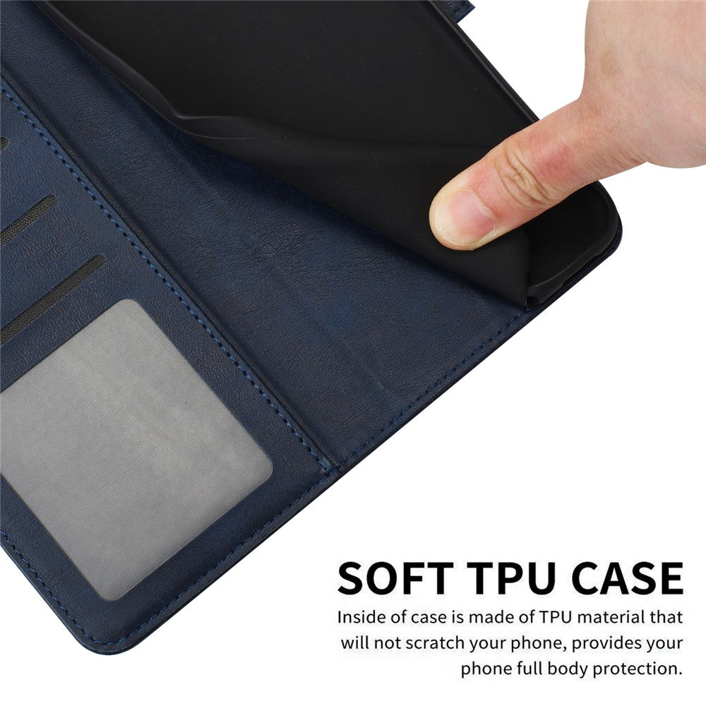 For Samsung Galaxy S20 FE / S20 FE 5G / S20 FE 2022 / S20 Lite Calf Texture Phone Stand Cover Mobile Accessories