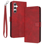 For Samsung Galaxy A15 5G / 4G PU Leather Phone Stand Case Calf Texture Wallet Phone Cover