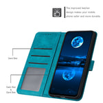 For Samsung Galaxy A52 4G / A52 5G / A52s 5G Case Strap Design Calf Texture Phone Cover