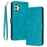 For Samsung Galaxy A32 5G / M32 5G PU Leather Stand Phone Case Calf Texture Wallet Phone Cover