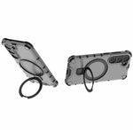 For Samsung Galaxy S23 Case PC+TPU Phone Shell Ring Kickstand Cover Magnetic Case