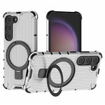 For Samsung Galaxy S23 Case PC+TPU Phone Shell Ring Kickstand Cover Magnetic Case