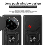 For Xiaomi 14 Ultra Phone Cover Camera Protection Bump Proof PC+TPU Back Case