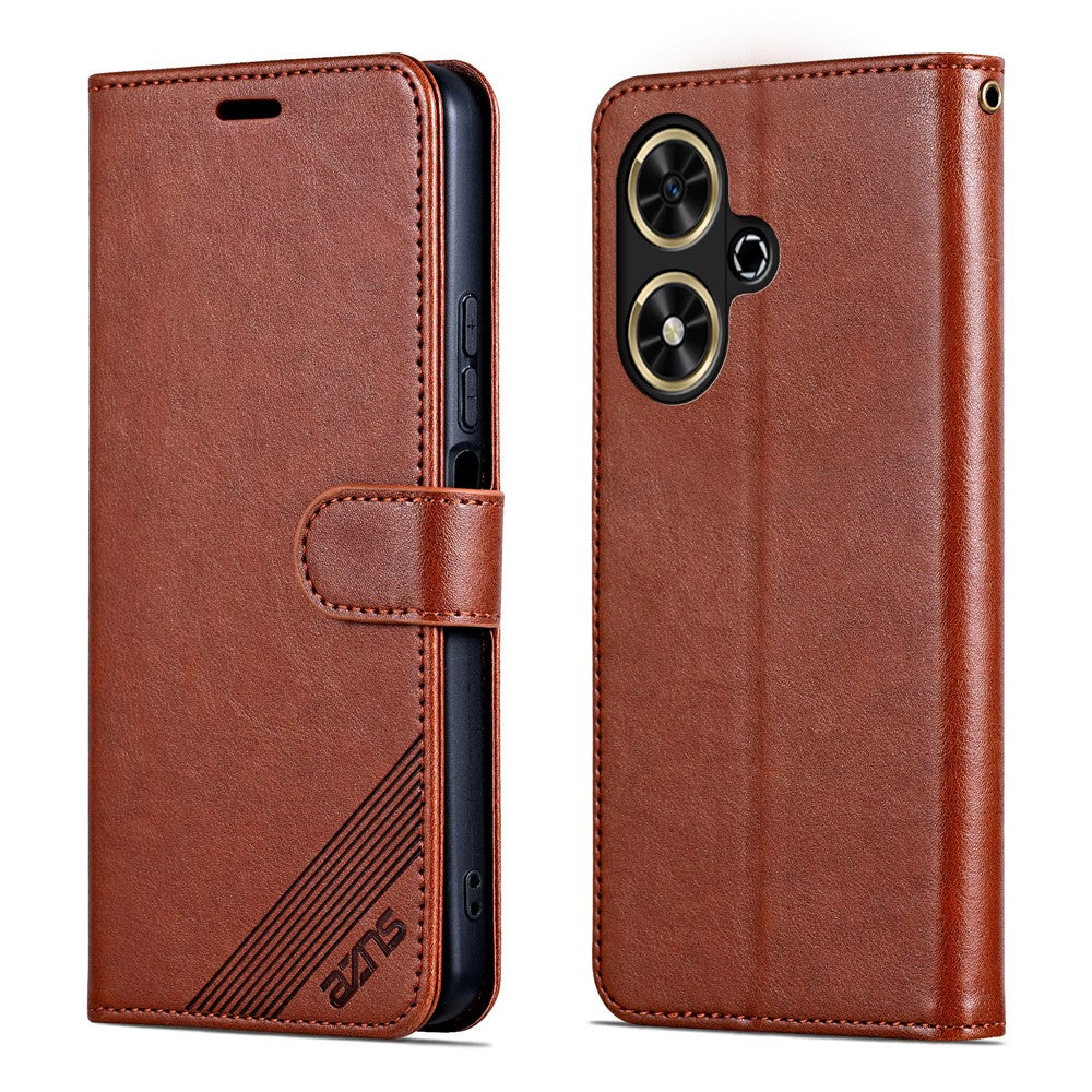 AZNS For Honor Play 50 / 50M Telefonetui Flip Stand Læder Telefoncover
