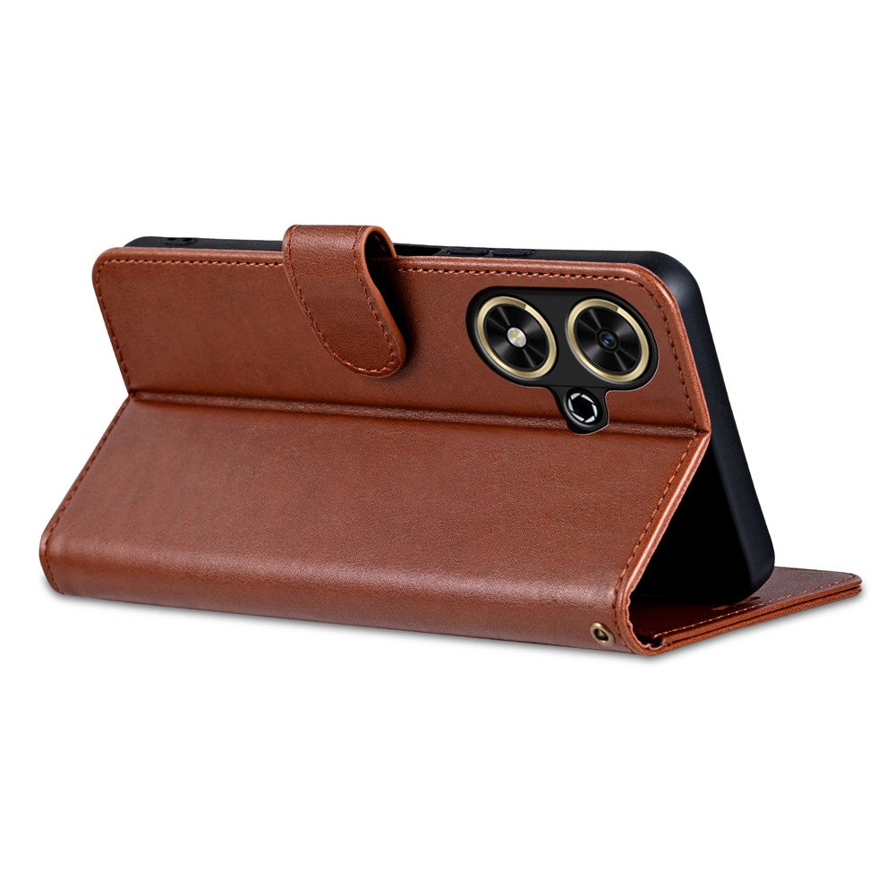 AZNS For Honor Play 50 / 50M Telefonetui Flip Stand Læder Telefoncover