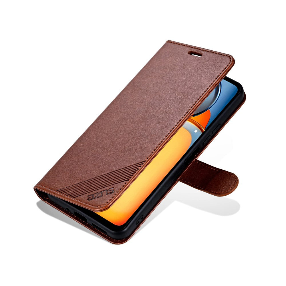 AZNS For Honor Play 50 / 50M Telefonetui Flip Stand Læder Telefoncover
