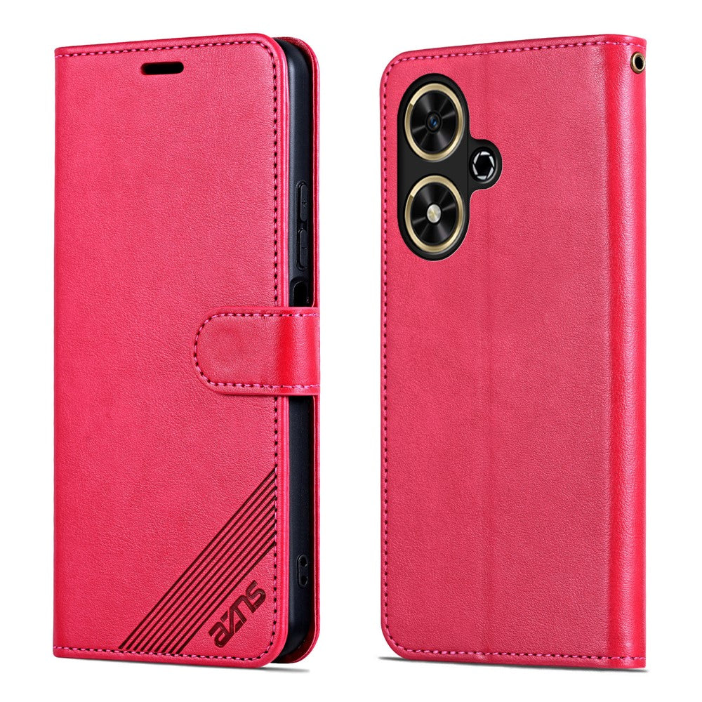 AZNS For Honor Play 50 / 50M Telefonetui Flip Stand Læder Telefoncover