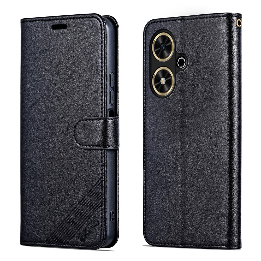 AZNS For Honor Play 50 / 50M Telefonetui Flip Stand Læder Telefoncover