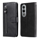 OnePlus Nord CE4 5G / Oppo K12 Skal Kalvstruktur PU-läder Blixtlåsficka Plånboksfodral
