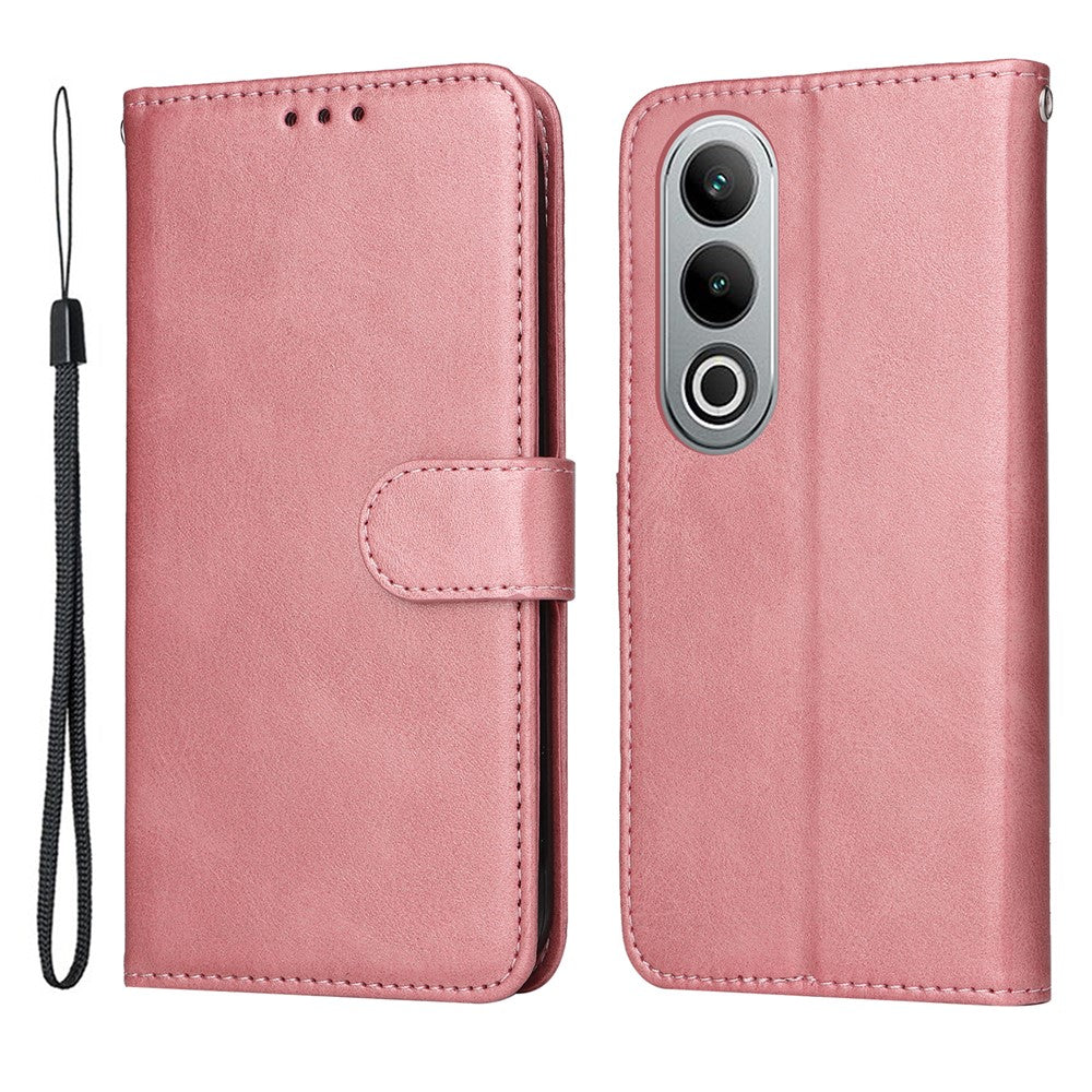Mobilstativcover til OnePlus Nord CE4 5G / Oppo K12, magnetisk læderflipetui med flipfunktion, tegnebog