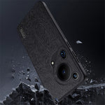 For Huawei Pura 70 Ultra Cases Wood Texture PU+PC+TPU Phone Cover