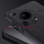 For Huawei Pura 70 Ultra Cases Wood Texture PU+PC+TPU Phone Cover