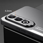 For Oppo K12 Case Anti-Drop Aluminum Alloy+PC+TPU Mobile Phone Cover