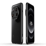 For Xiaomi 14 Ultra  Phone Bumper Case Anti-Drop Metal Frame Shell with Camera Rear Lens Cover