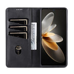 AZNS magnetisk PU-læderpung-etui til Samsung Galaxy M55 5G / C55 5G / F55 5G