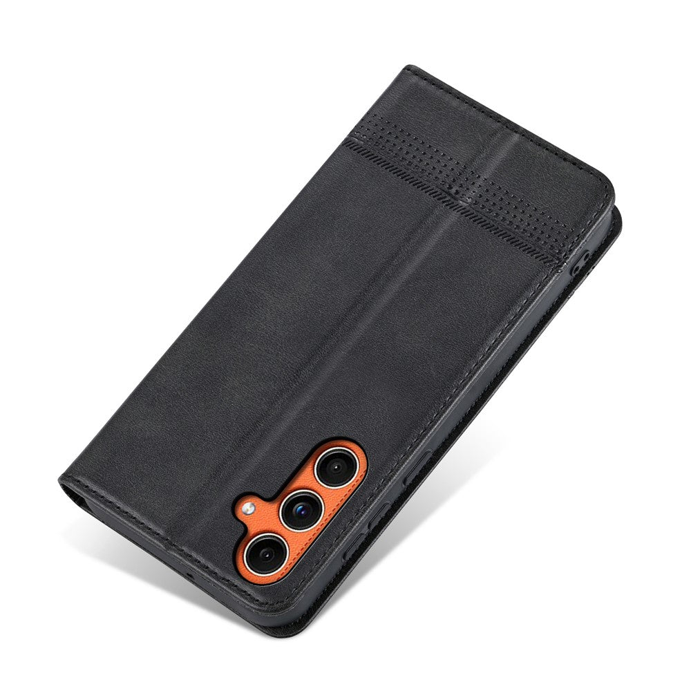 AZNS magnetisk PU-læderpung-etui til Samsung Galaxy M55 5G / C55 5G / F55 5G