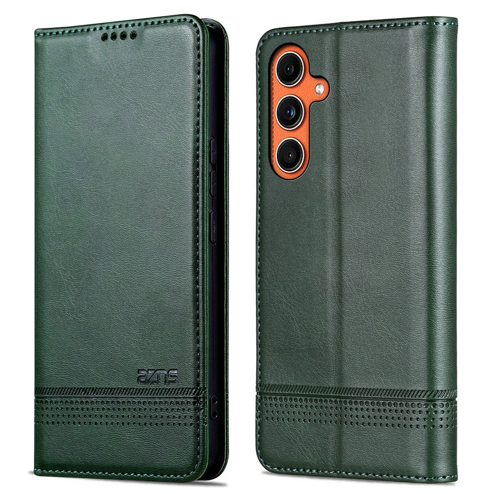 AZNS magnetisk PU-læderpung-etui til Samsung Galaxy M55 5G / C55 5G / F55 5G