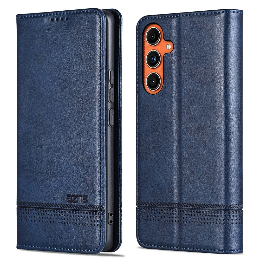 AZNS magnetisk PU-læderpung-etui til Samsung Galaxy M55 5G / C55 5G / F55 5G