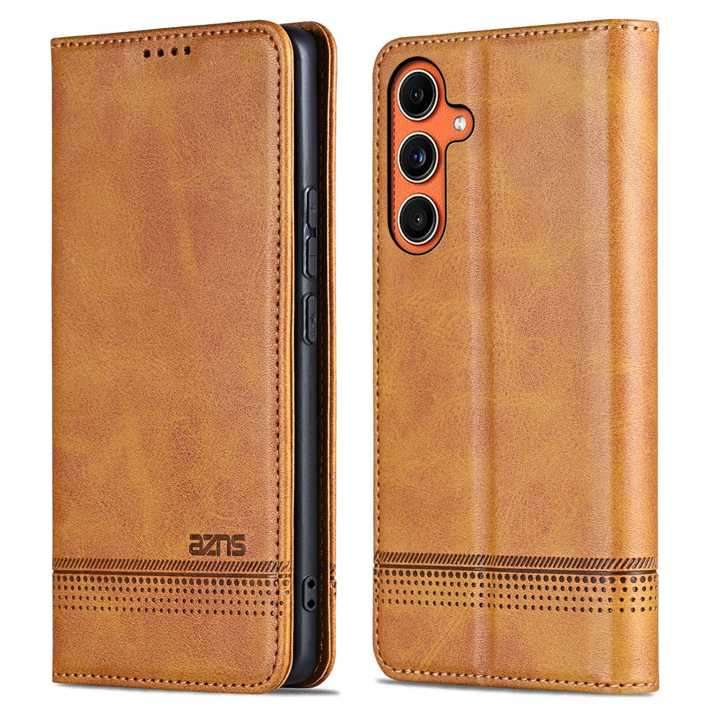 AZNS magnetisk PU-læderpung-etui til Samsung Galaxy M55 5G / C55 5G / F55 5G
