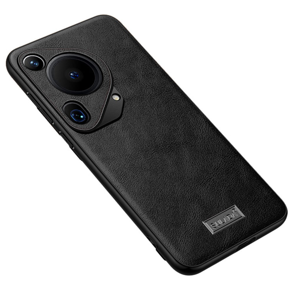 SULADA For Huawei Pura 70 Ultra Phone Case PU Leather+TPU+PC Back Cover