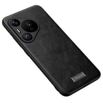 SULADA For Huawei Pura 70 Case PU Leather Coated TPU+PC Anti-Scratch Phone Cover