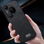 SULADA For Huawei Pura 70 Case PU Leather Coated TPU+PC Anti-Scratch Phone Cover