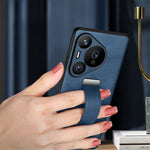 SULADA Fashion Series för Huawei Pura 70 Pro / Pura 70 Pro+ Skal Armband Stativ Läder Baksida mobilskal