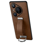 SULADA Fashion Series för Huawei Pura 70 Pro / Pura 70 Pro+ Skal Armband Stativ Läder Baksida mobilskal