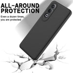 For OnePlus Nord CE4 5G Case Slim-Fit Liquid Silicone Protective Back Cover  with Hand Strap