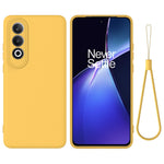 For OnePlus Nord CE4 5G Case Slim-Fit Liquid Silicone Protective Back Cover  with Hand Strap