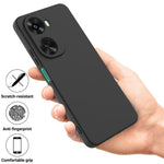 Huawei nova 12 SE 4G / nova 11 SE Stötsäkert skal Flytande silikonskydd med handrem