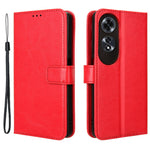 For Oppo A60 4G Leather Case Crazy Horse Texture Phone Cover Mobile Accessories