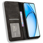 For Oppo A60 4G Leather Case Magnetic Closing Phone Cover with Wallet